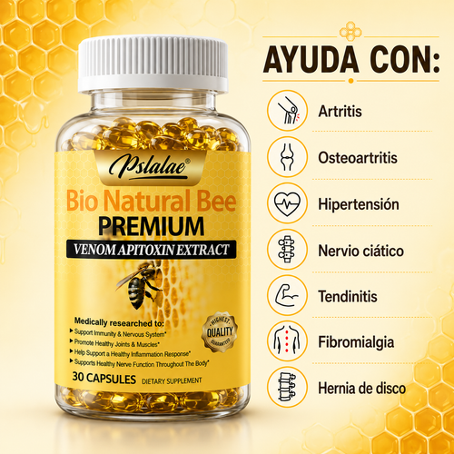 Cápsulas Naturales de Abeja | El Suplemento Natural para aliviar las articulaciones