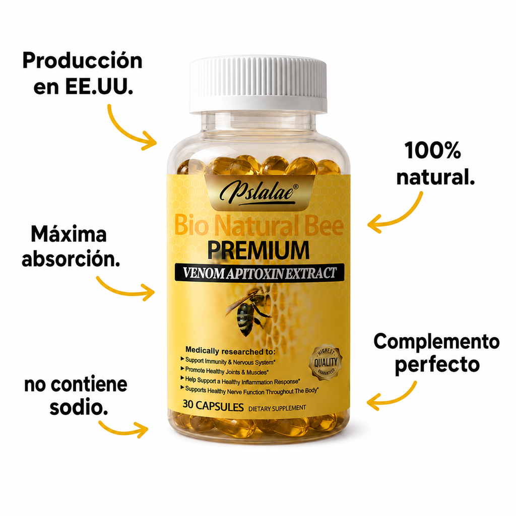 Cápsulas Naturales de Abeja | El Suplemento Natural para aliviar las articulaciones